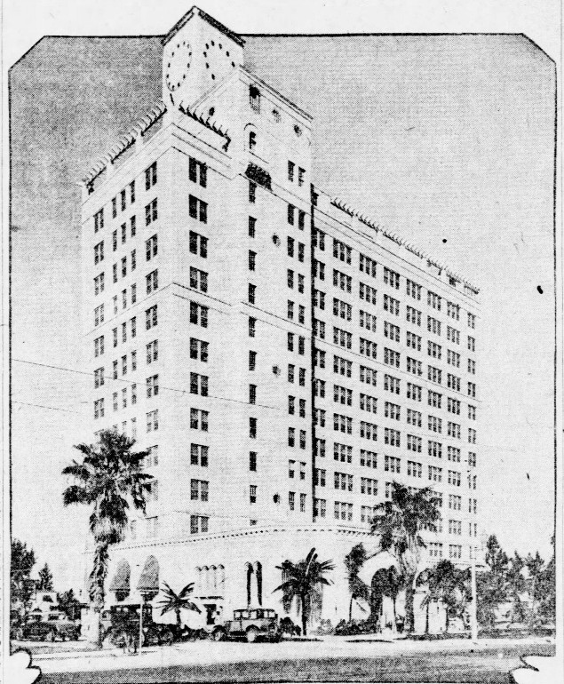 The Blackstone Hotel, another B. Kingston Hall design in Miami Beach